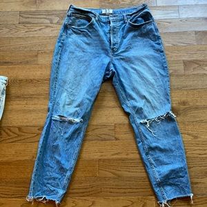 Free People CRVY Stella Skinny High Rise Jeans 33